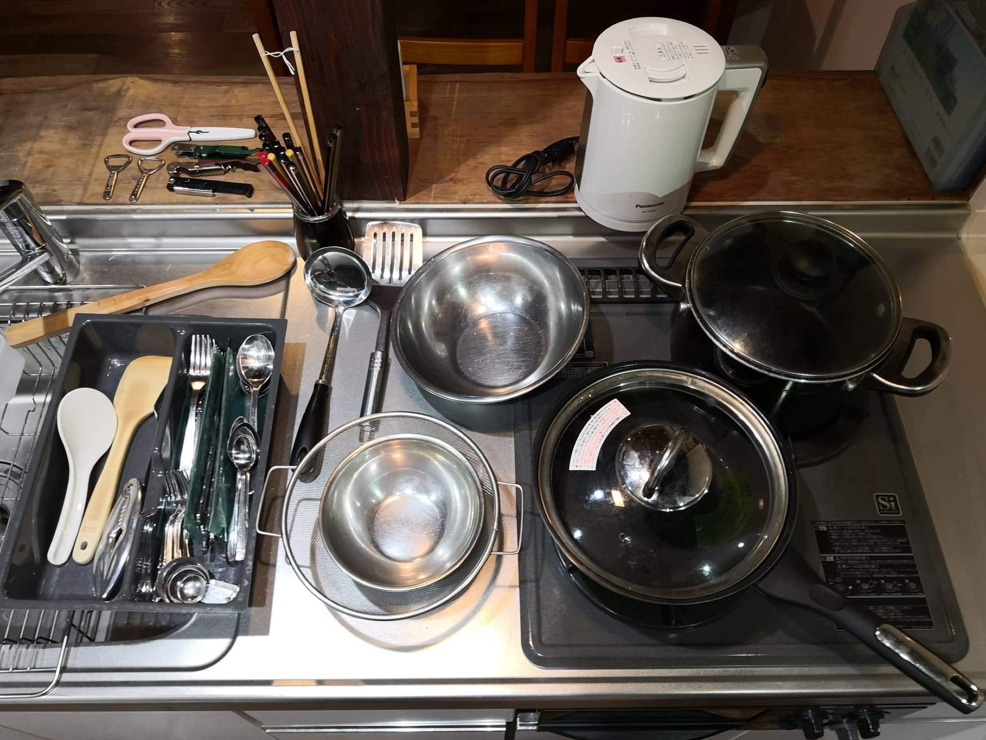 キッチン：調理器具